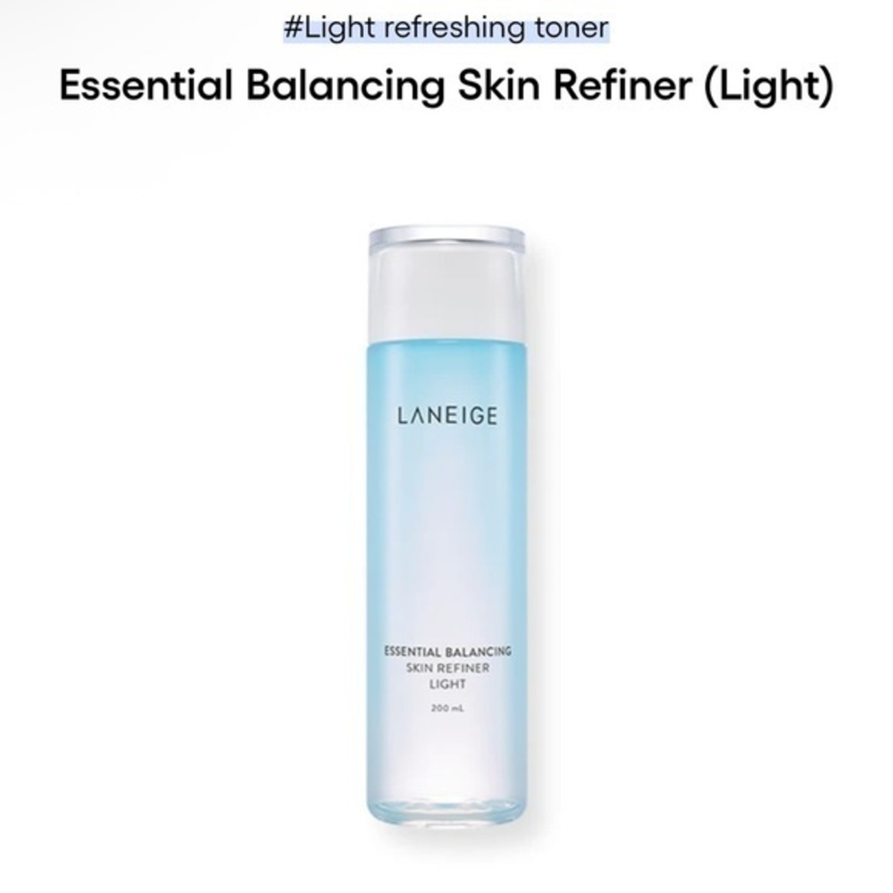 LANEIGE Essential Balancing Skin Refiner Light, NWOB, 200ml